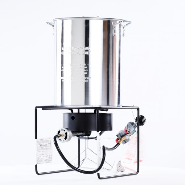 King Kooker 29-Quart Aluminum Turkey Frying Cooker Package
