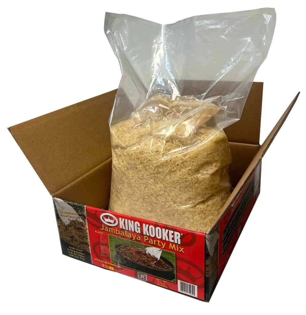 King Kooker® Party Size Jambalaya Mix - 7.5lbs - Metal Fusion, Inc.