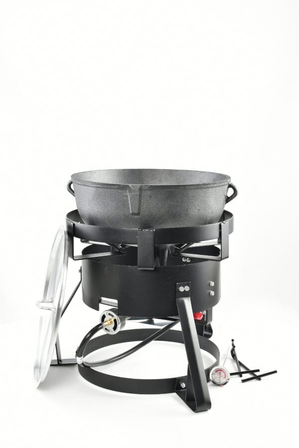 Cast Iron Jambalaya Pot & Cooker Package (assorted sizes)
